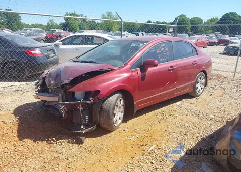 2010 Honda Civic Lx z USA, uszkodzony, nr VIN 2HGFA1F55AH552690